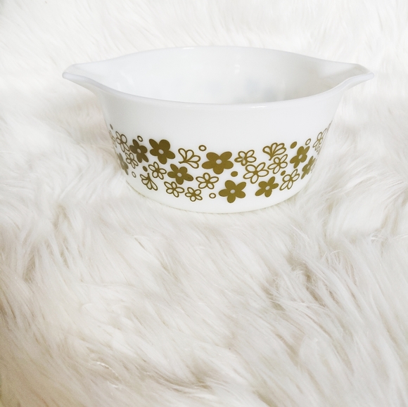 Pyrex Other - Vintage Pyrex Spring Blossom Round 474 Casserole Baking Dish
